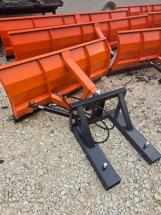 Pług śnieżny do wózka widłowego 1.5-3.0m spychacz gwarancja dostawa