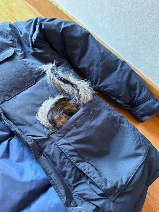 Casaco de penas Levi's XL, azul escuro