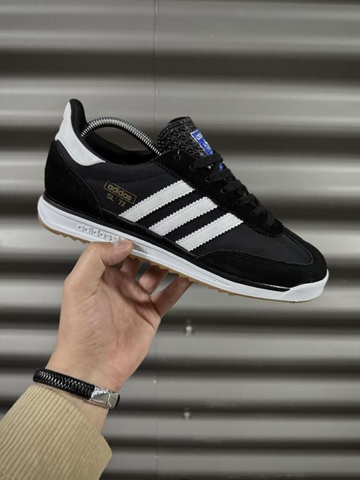 Чоловічі Кросівки Adidas SL 72 Мужские кроссовки Адидас черные