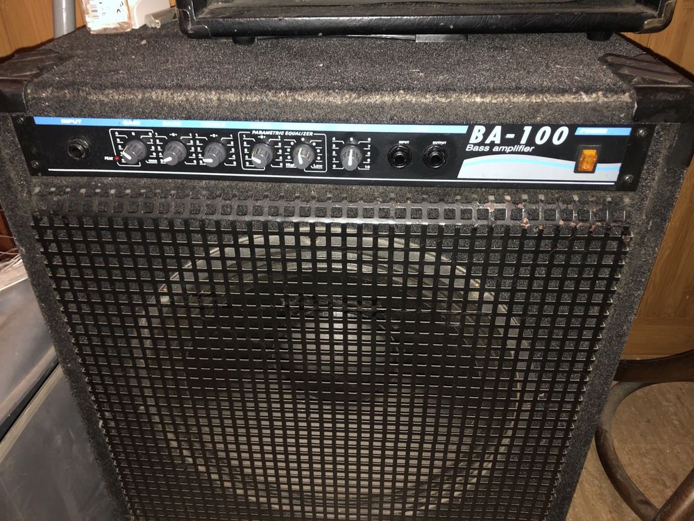 Wzmacniacz basowy combo BA 100