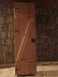 Drzwi drewniane sosnowe zety