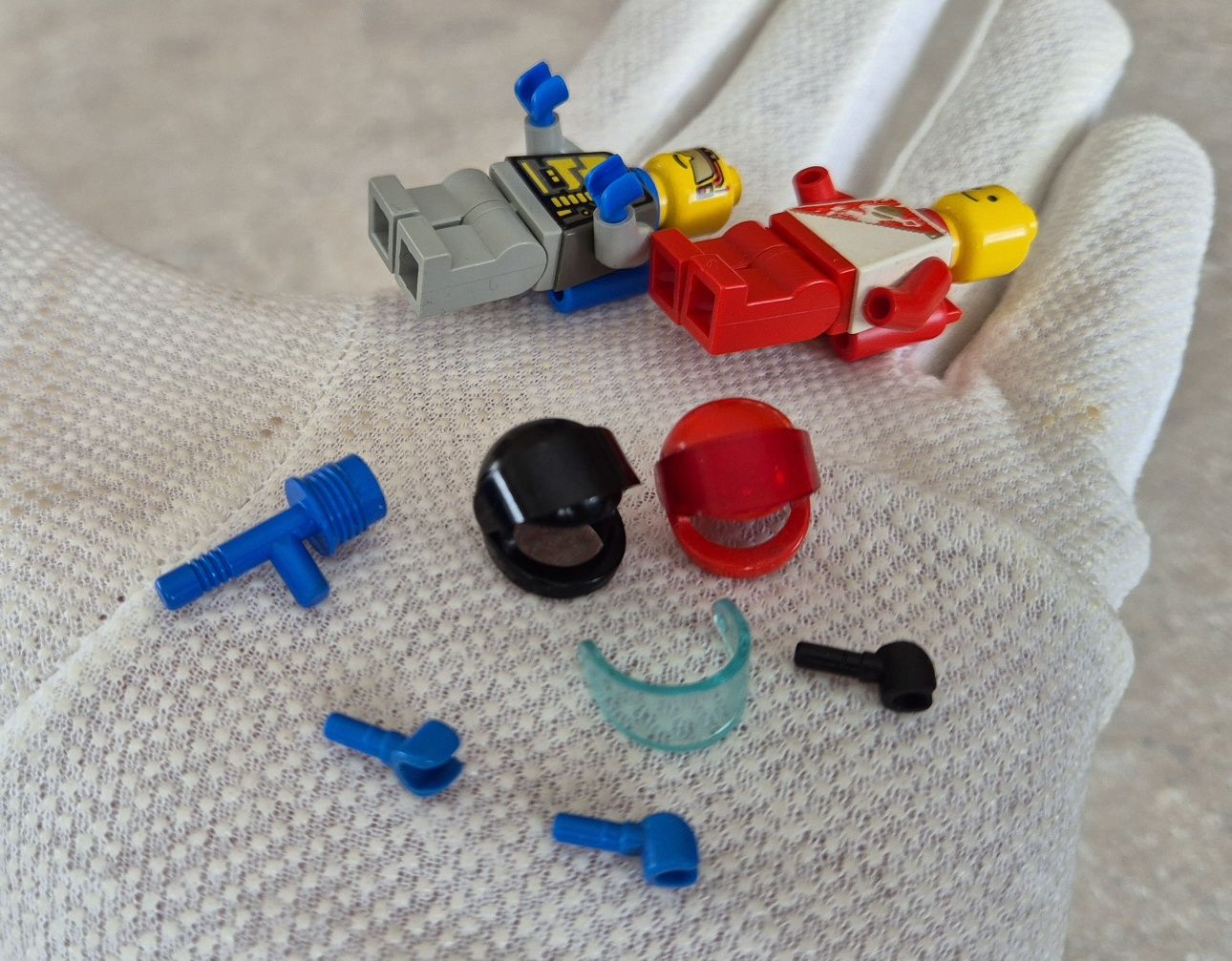 LEGO Space Ludzik Figurka Futuron Blacktron Unitron Spaceman astronaut