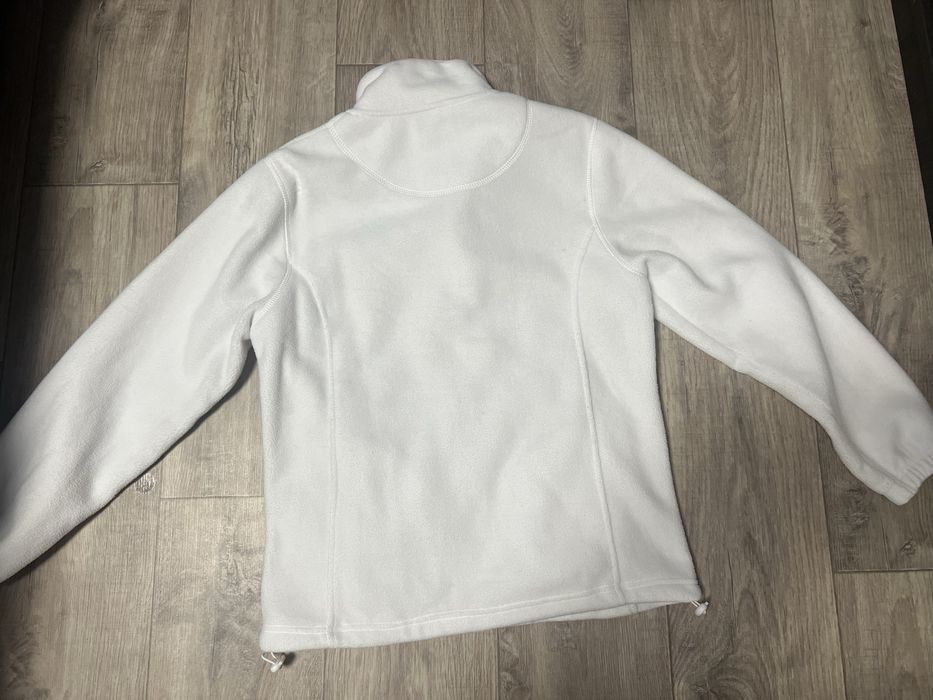 Фліска флісова кофта біла медична
