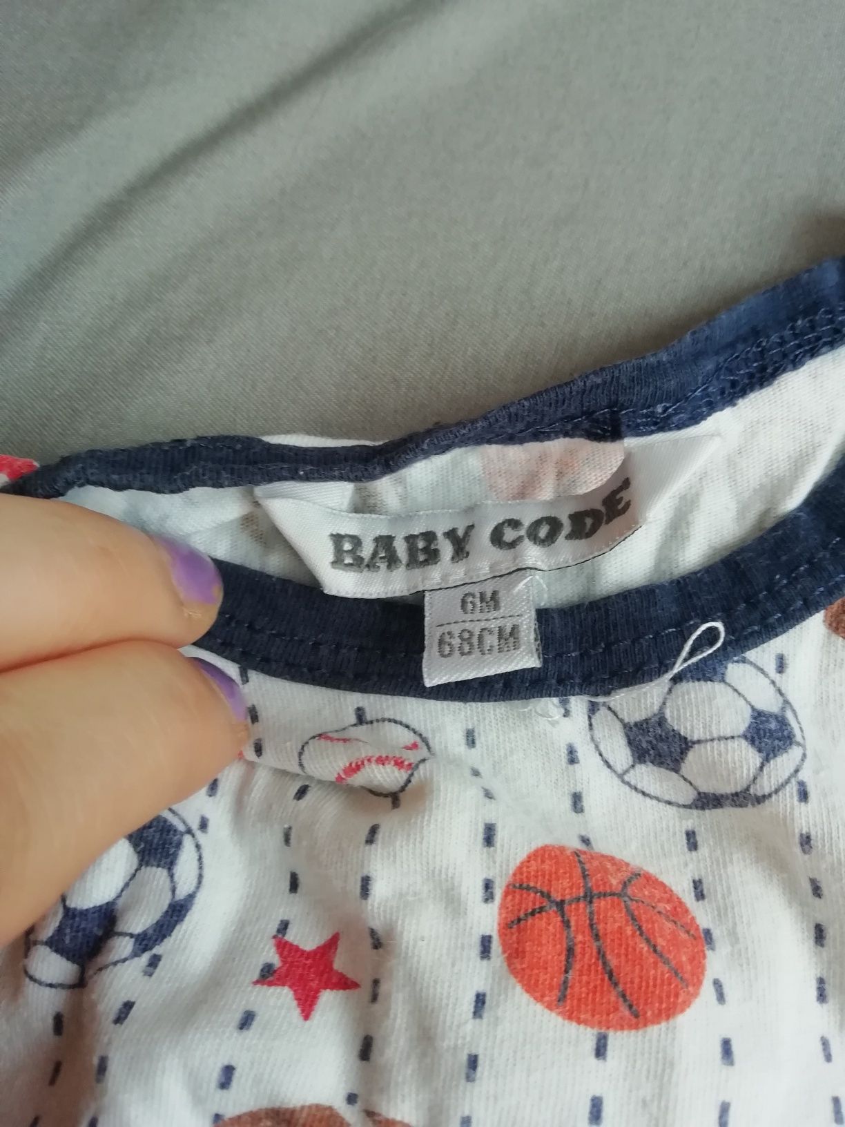 Rampersy baby code rozmiar 68
