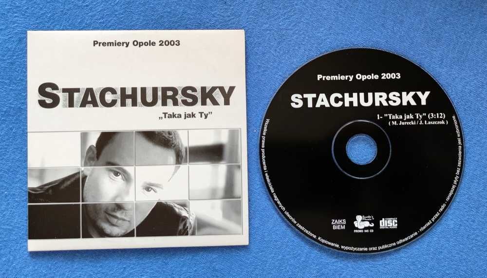Stachursky – Taka Jak Ty Singiel CD 2003