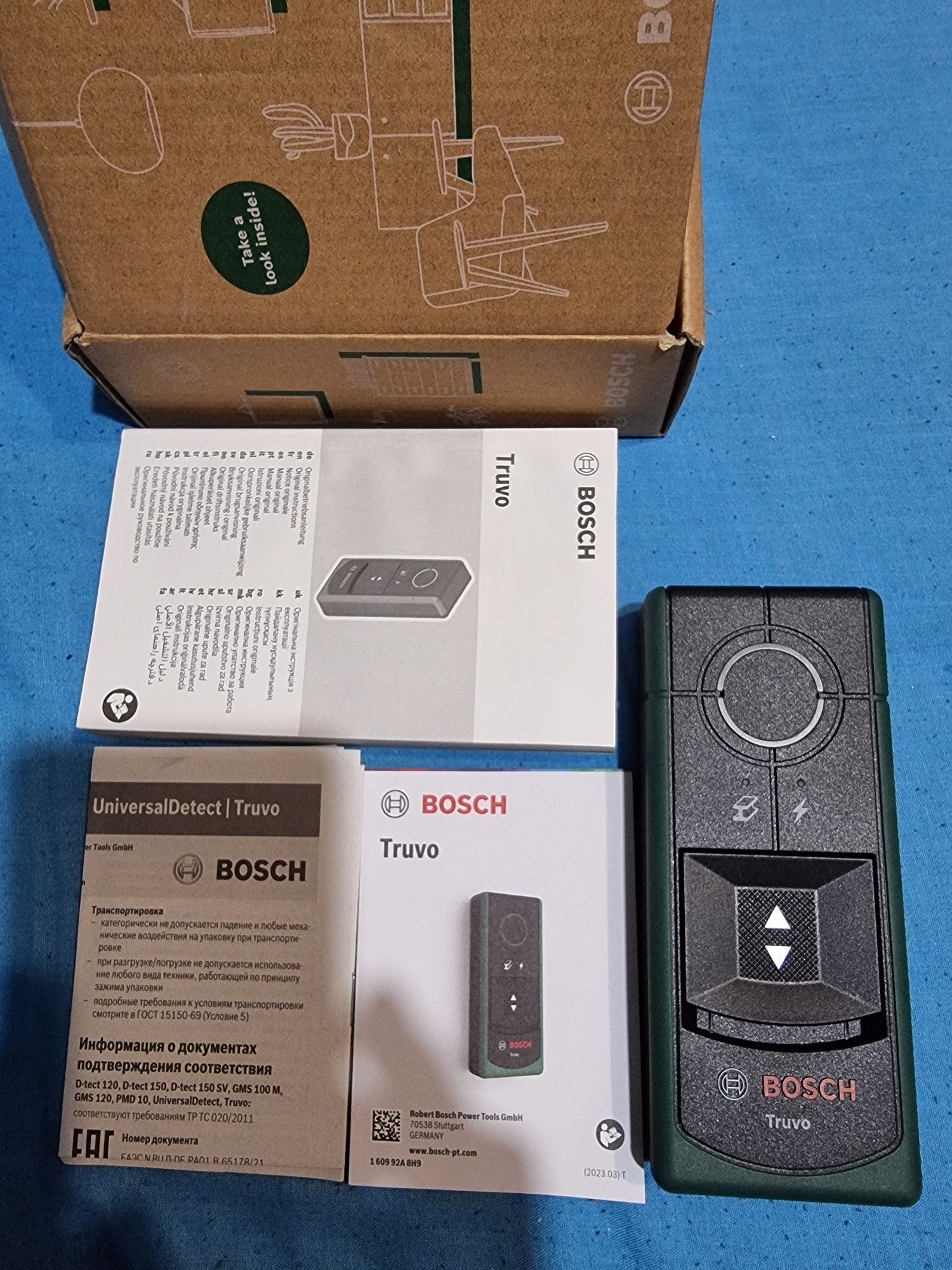 Detektor, wykrywacz metalu bosch Truvo