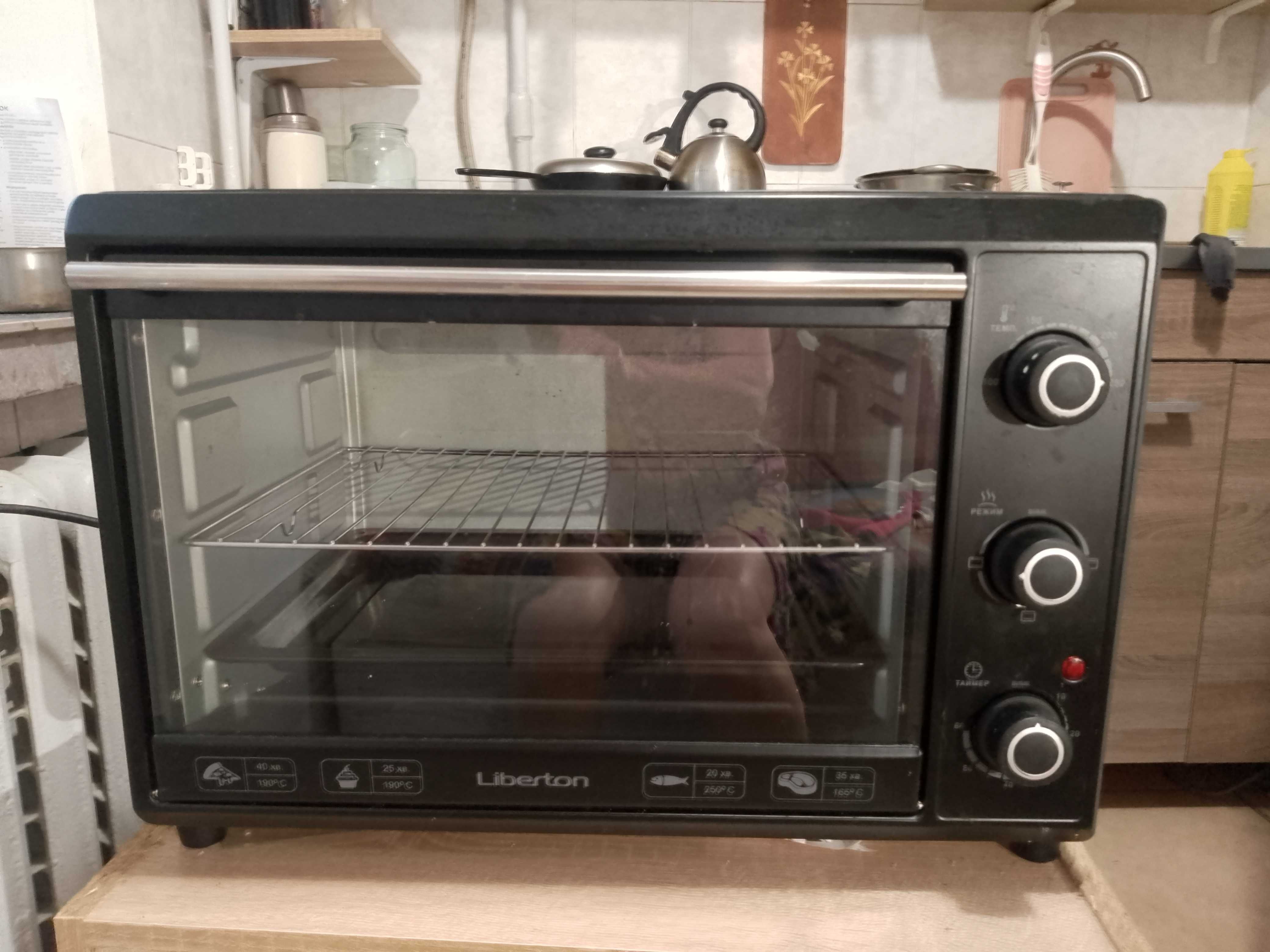 Электропечь Liberton Leo-400 Black