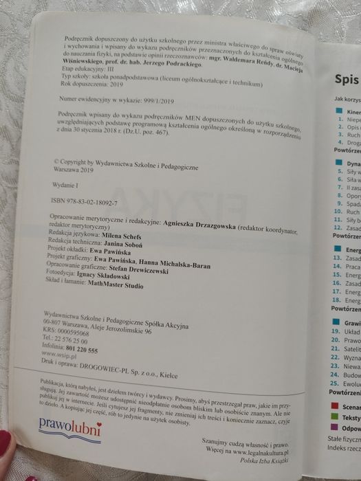 Podręcznik do fizyki 1