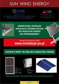 Instalacja fotowoltaiczna 45kW