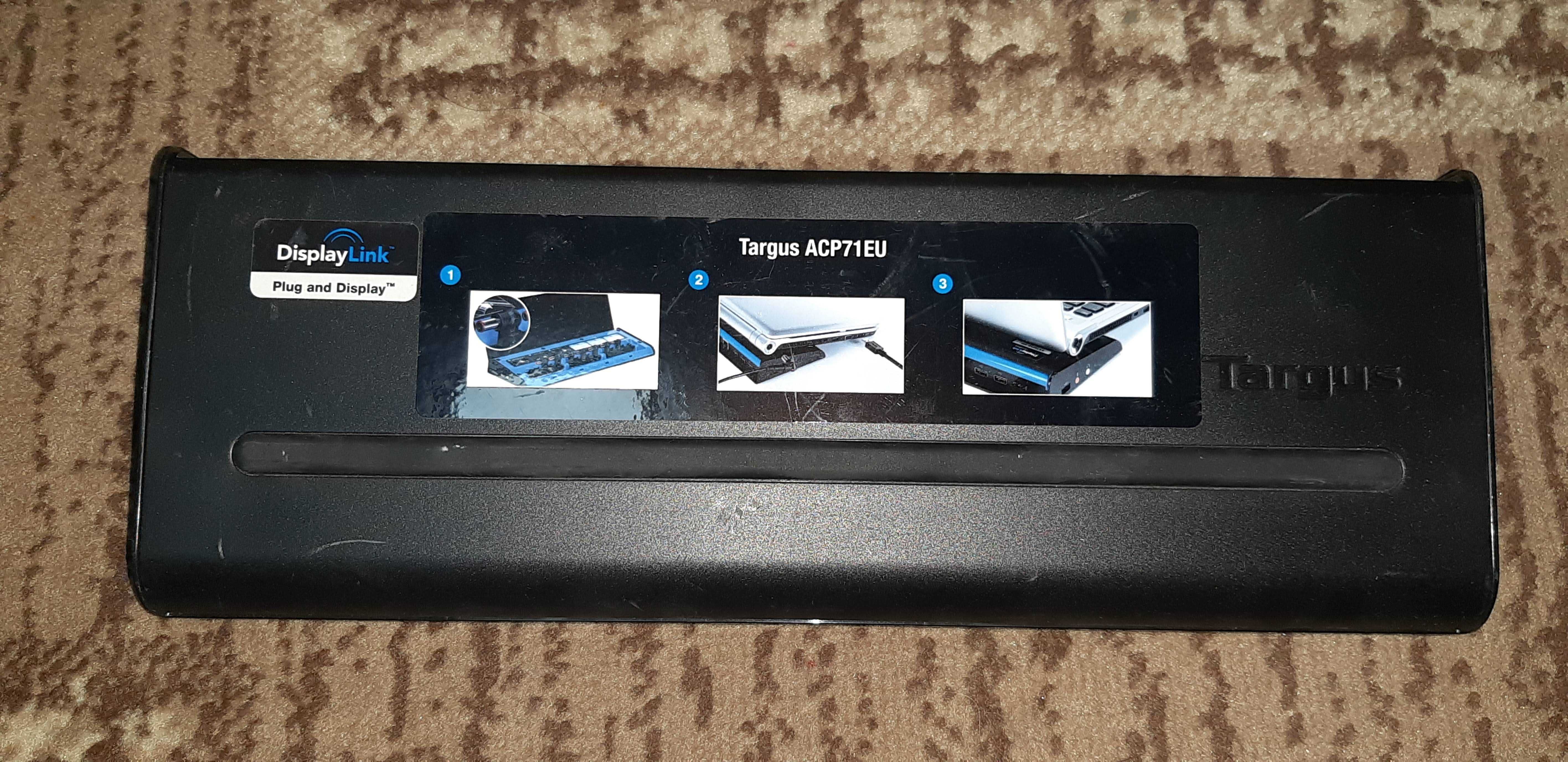 Док-станция Targus USB 3.0 SuperSpeed Dual Video с функцией Power