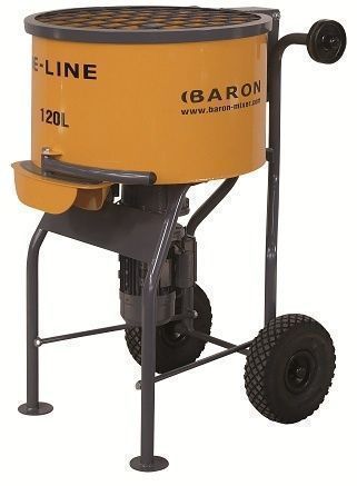 Mieszarka mieszalnik BARON E120 - zaprawy, beton, granulat gumowy