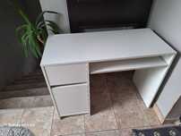 Białe biurko 100×45