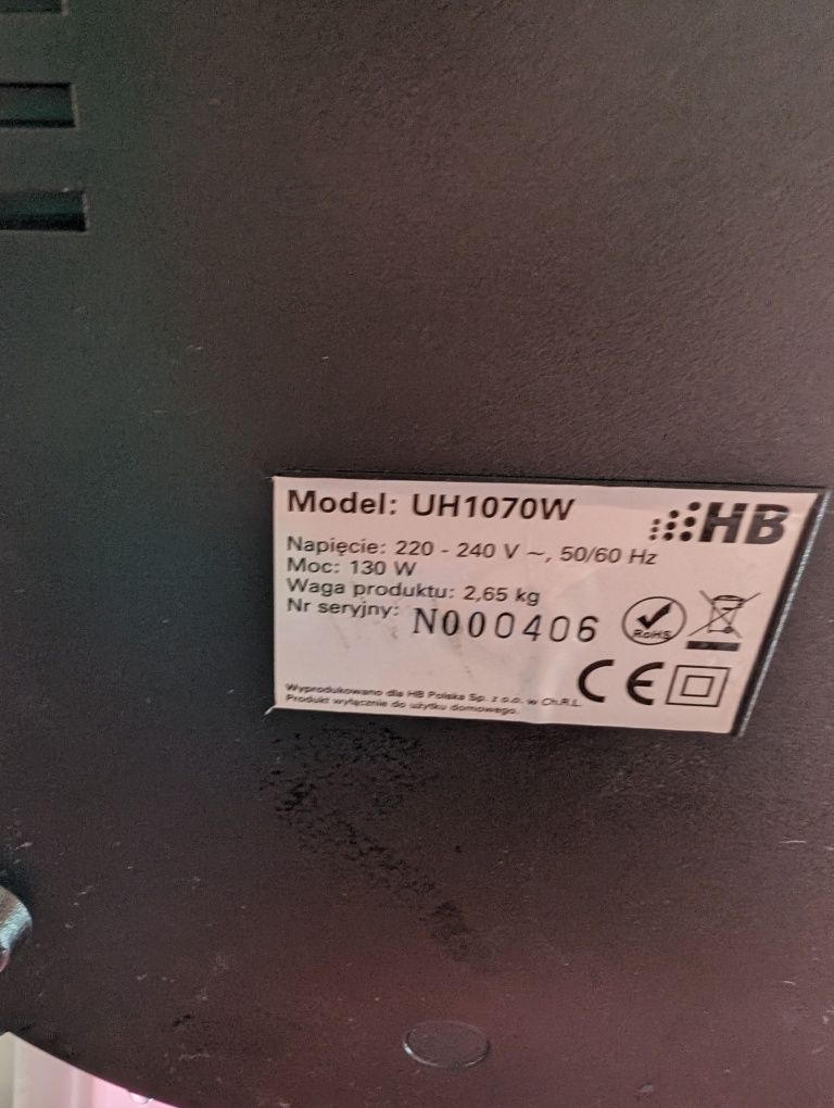 Nawilżacz ultradźwiękowy HB UH1070W