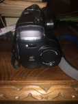 Camera de filmar Sony com mala e carregador a funcionar