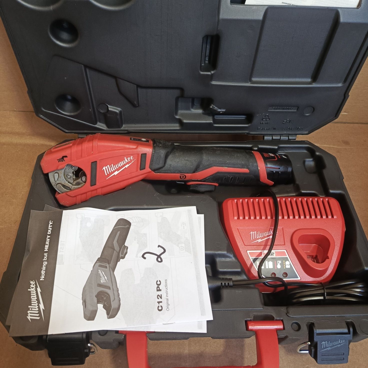 Milwaukee c12pc obcinak do rur