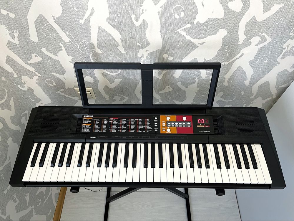 Синтезатор Yamaha F-51! Крута модель! клавіші.