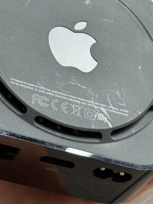 Приставка Apple TV (2020) 4K 32GB оригинал рабочая (Model A1842)