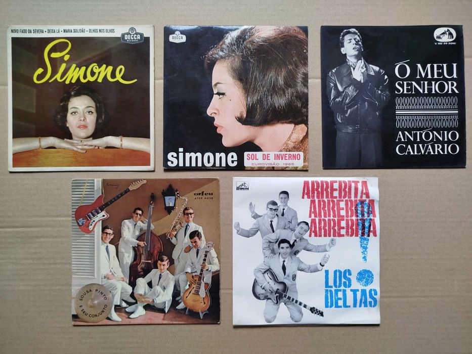 Discos Vinil Musica Portuguesa - Vinis Antigos Singles e EP's