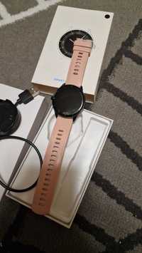 Smartwatch elegancki damski Watchmark WQ21 black pudrowy róż
