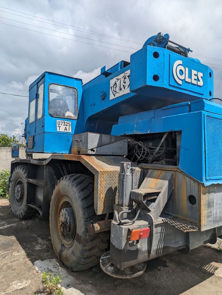 Самохідний кран (автокран) Coles 18 тон. Робочий стан.