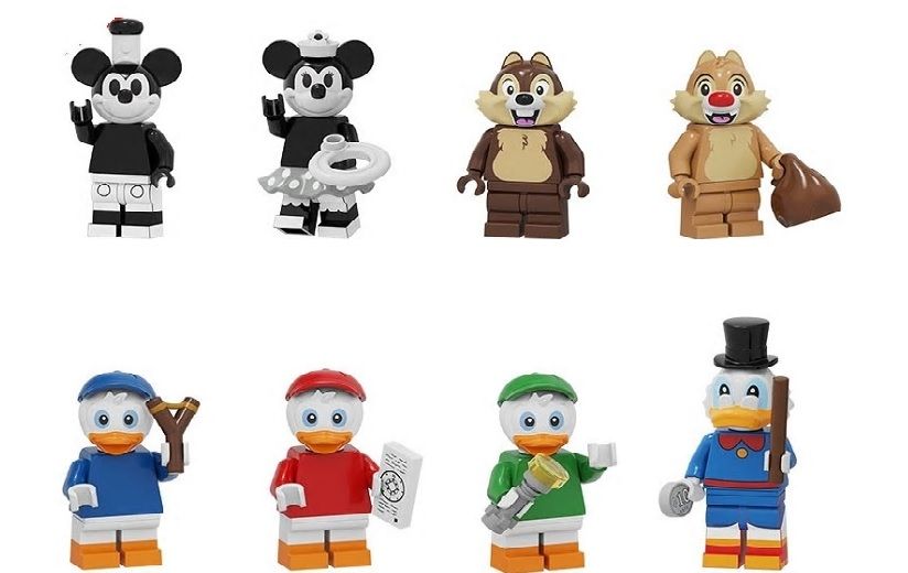 Figuras tipo lego Disney - ver outras fotos figuras diferentes