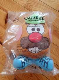 linie lotnicze Qatar airways PAN ZIEMNIAK Mr Potato maskotka pluszak