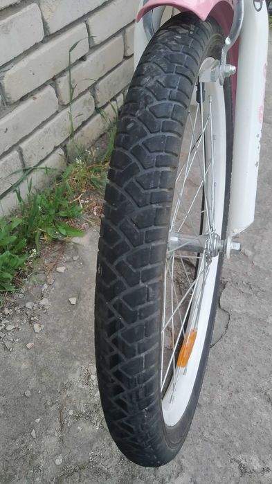 Велосипед для дівчинки 6-9 років, колеса 20 дюймів  (Рожевий)