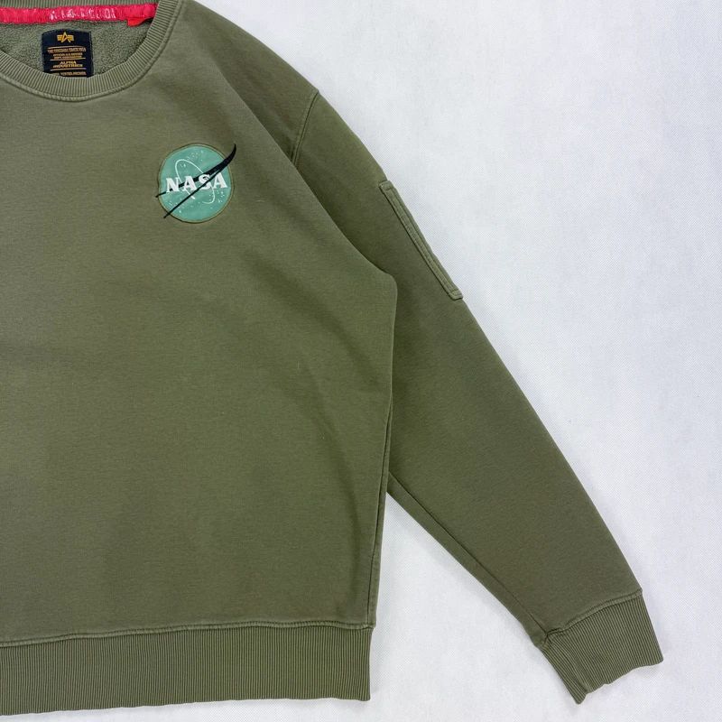 Bluza bez kaptura crewneck Alpha Industries