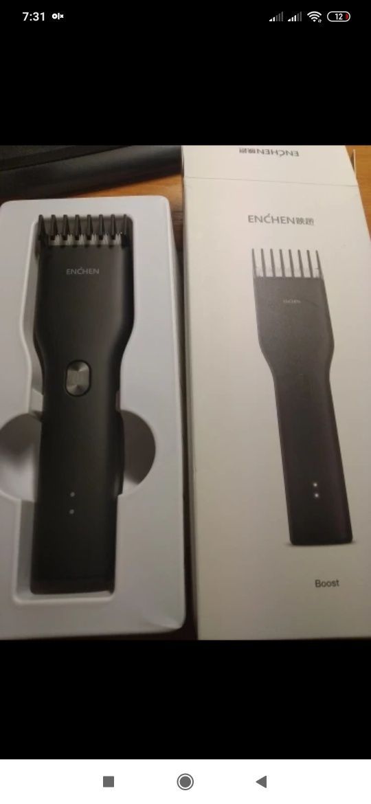 Машинка для стрижки волос Xiaomi ENCHEN Boost Hair Trimmer