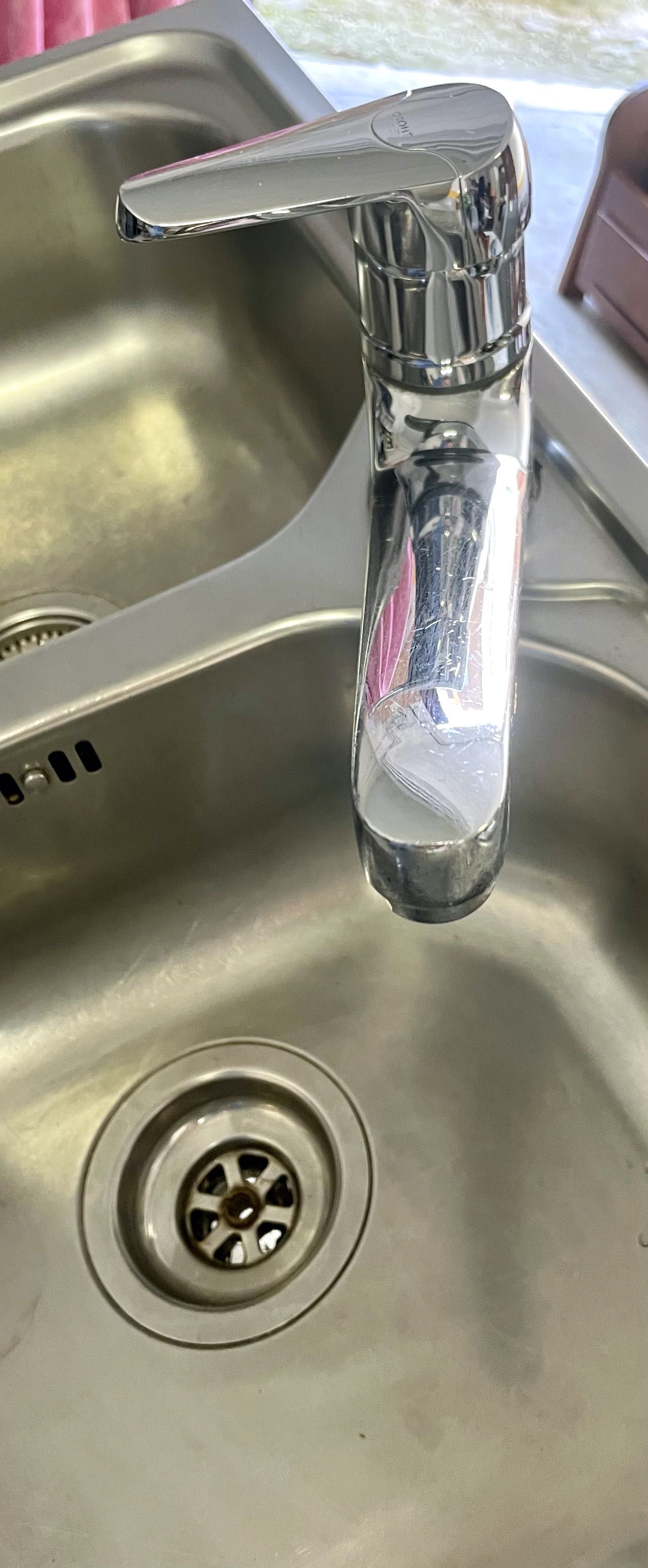 Lava louças 2 cubas em inox, com torneira incluída