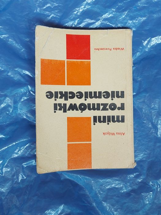 Książka mini rozmówki niemieckie 1979rok