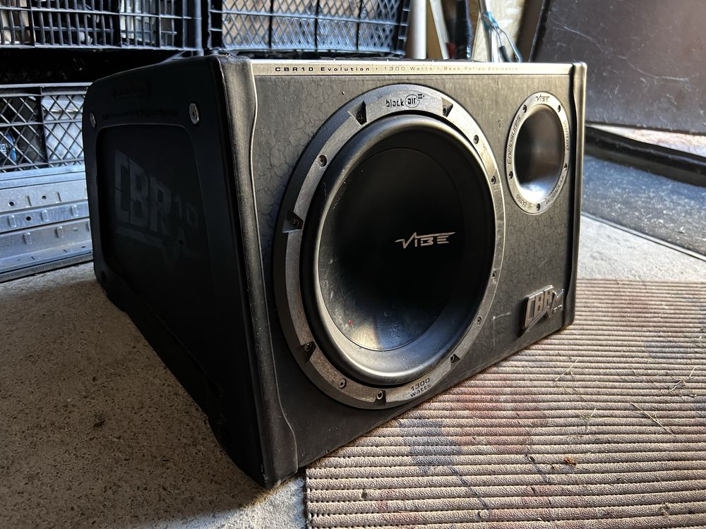 Продаю сабвуфер VIBE CBR10 EVO (1300 Вт)