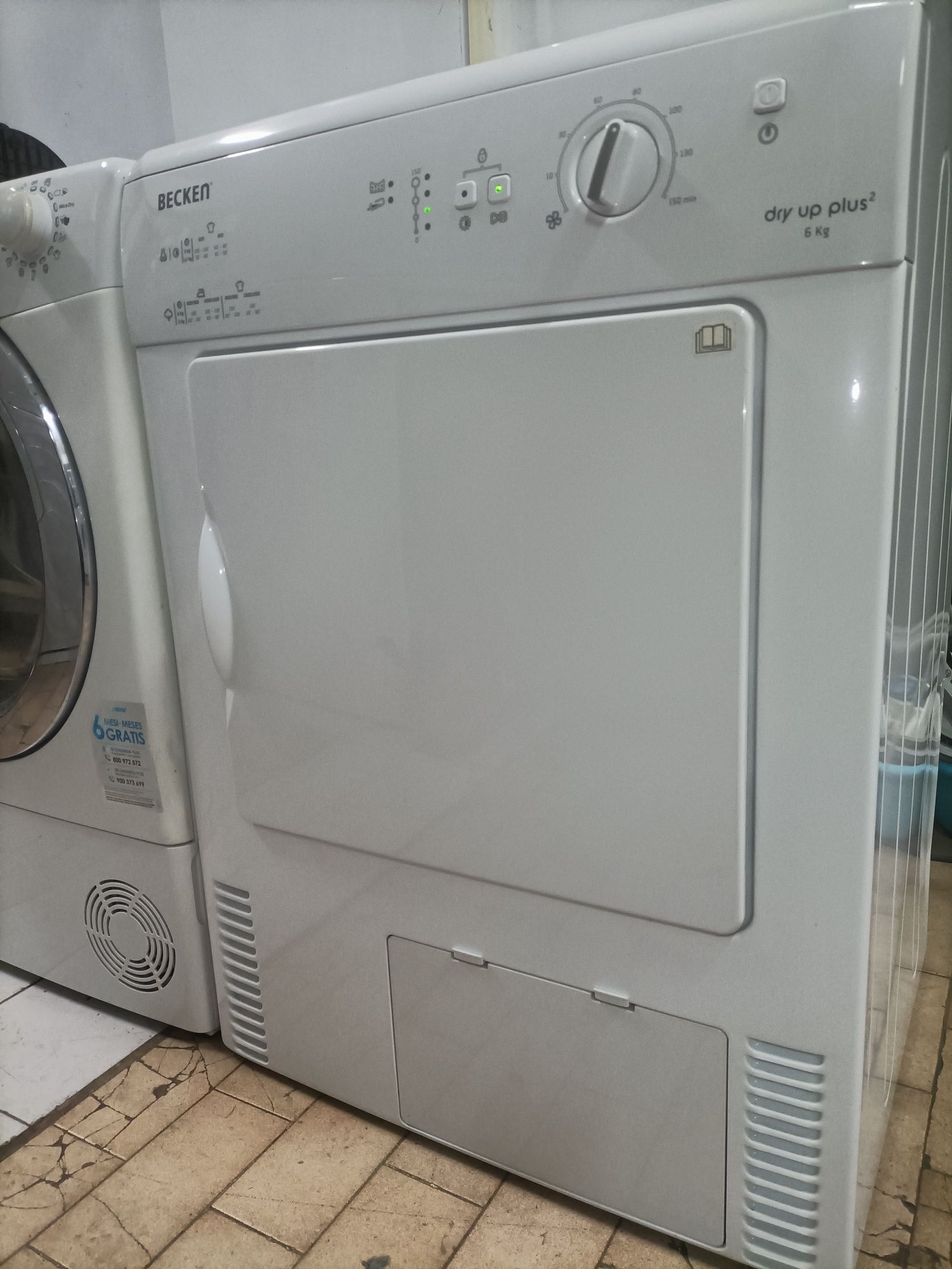 Máquina de secar roupa