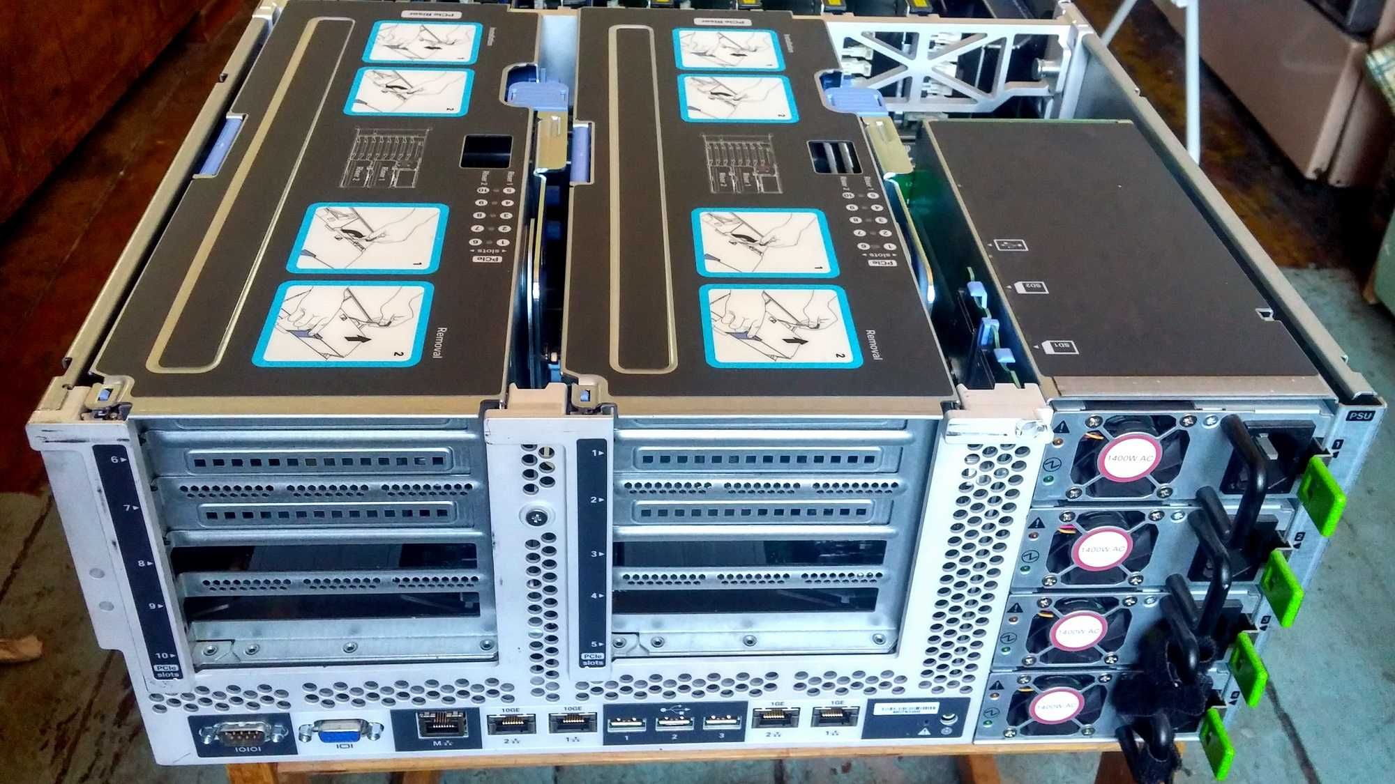 серверы SuperMicro X8DTL-3F X8QB6 Sun Oracle X4470 Cisco UCS C460 M4