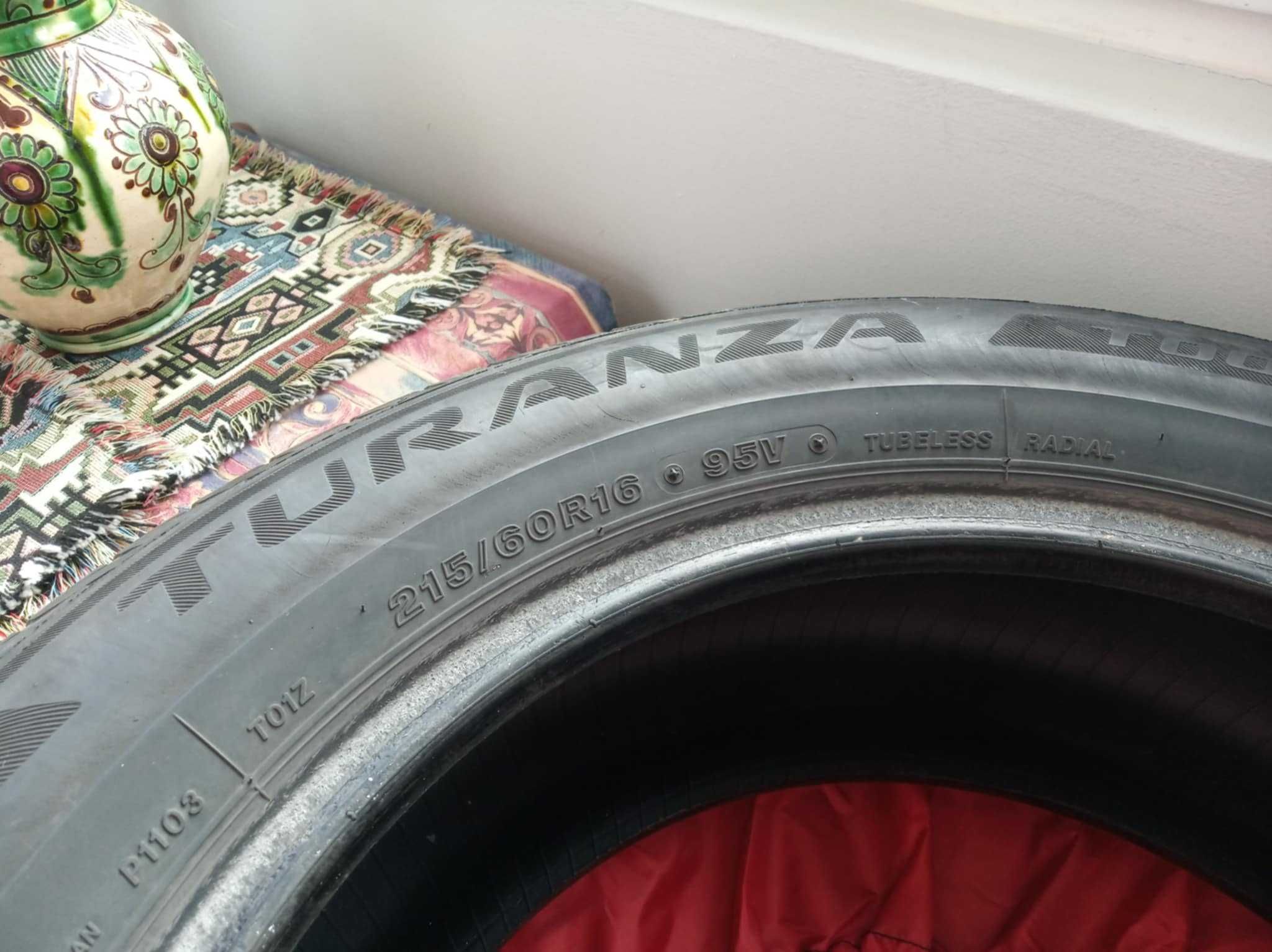 Шини літнi Bridgestone (Японія) 215/60/16