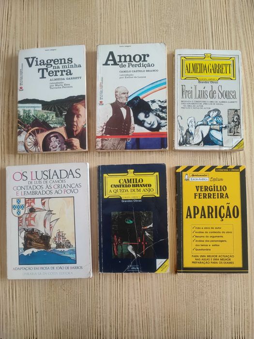 Livros diversos usados