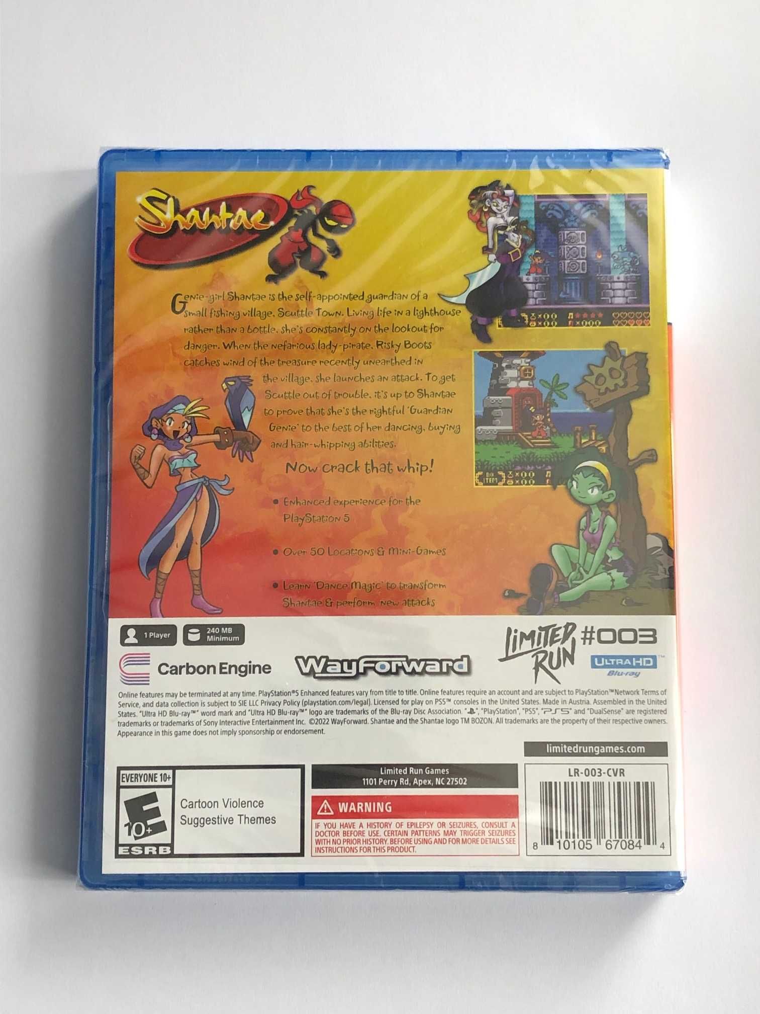 / Shantae / Limited Run + Karta PS5 Nowa