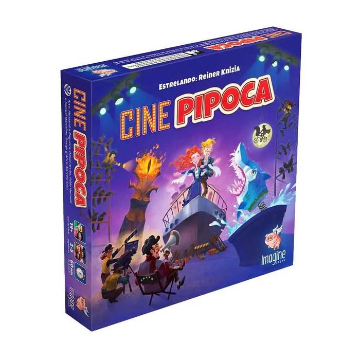Cine Pipoca Reiner Knizia Jogo de Tabuleiro Portugues Novo