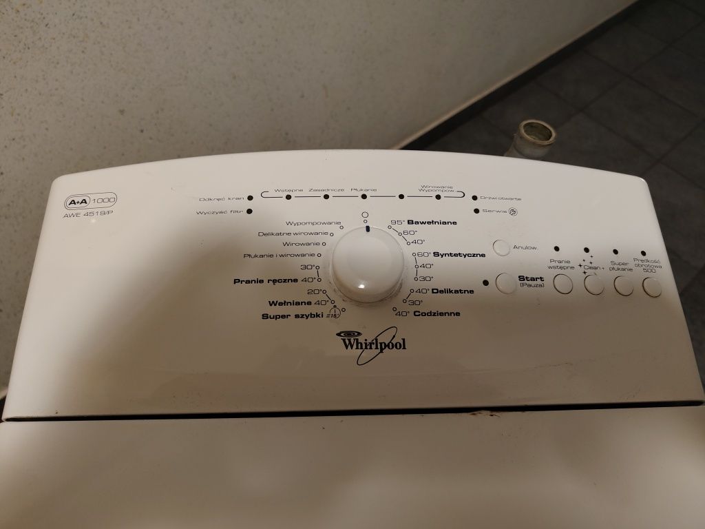 Pralka Whirlpool AWE 4519/P