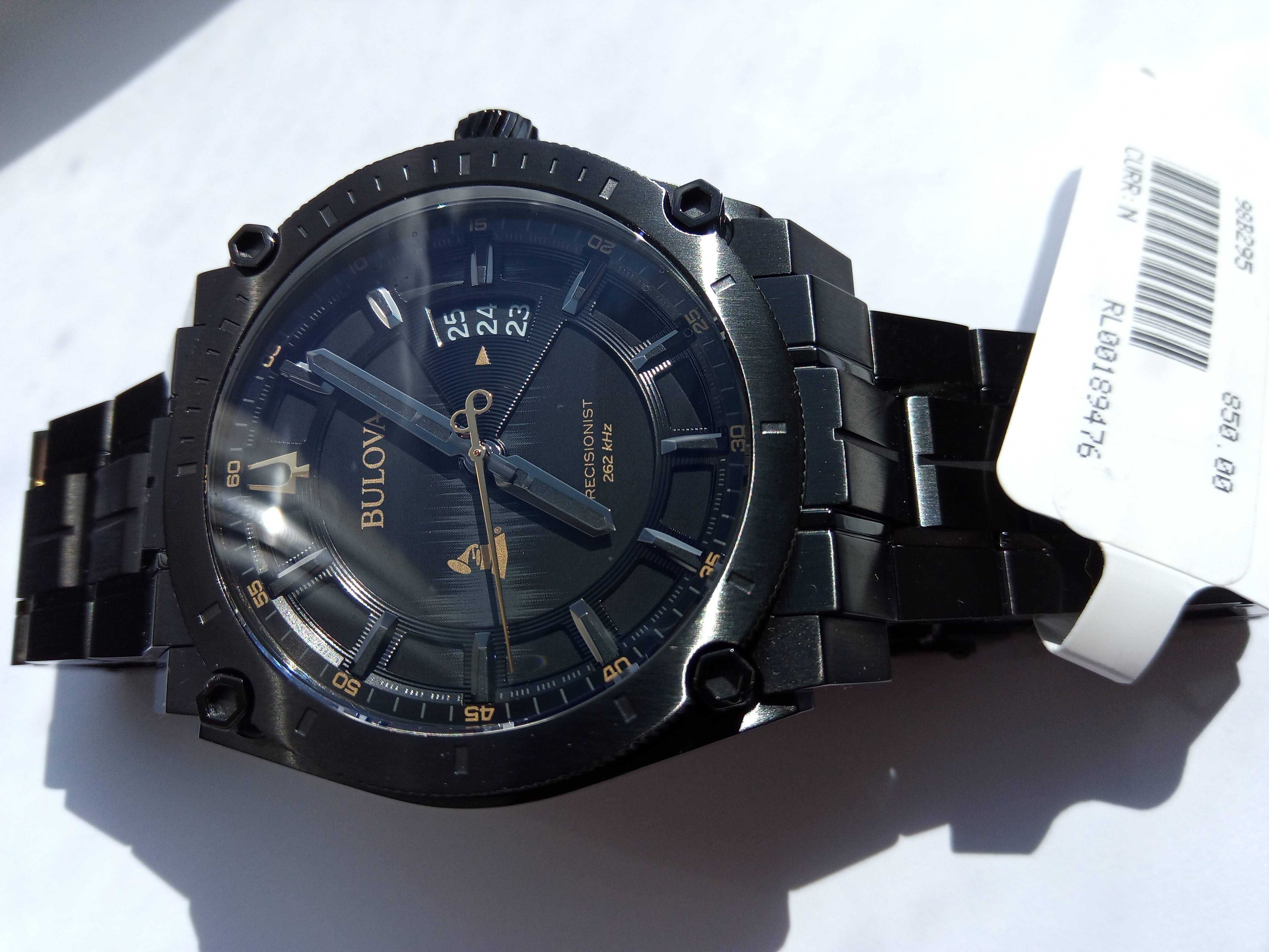 Bulova Precisionist 98B295 лимитка Grammy частота 262 кГц, сапфир 300м