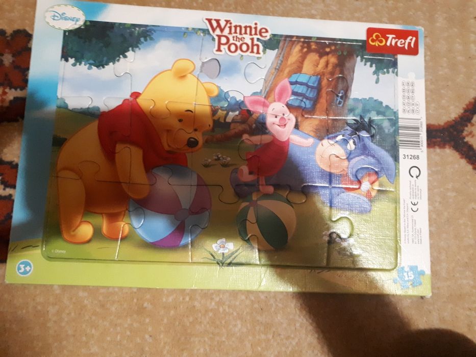 3 sztuki Puzzli  dla 2 latka