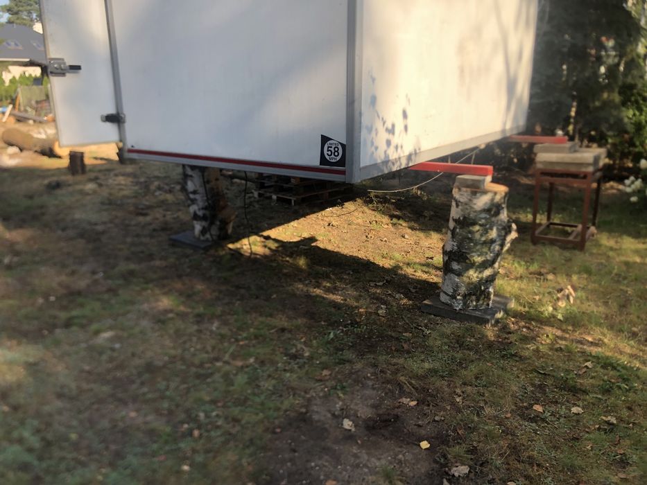 Kontener chlodnia mroznia stacjonarna magazyn termoking 3 komory