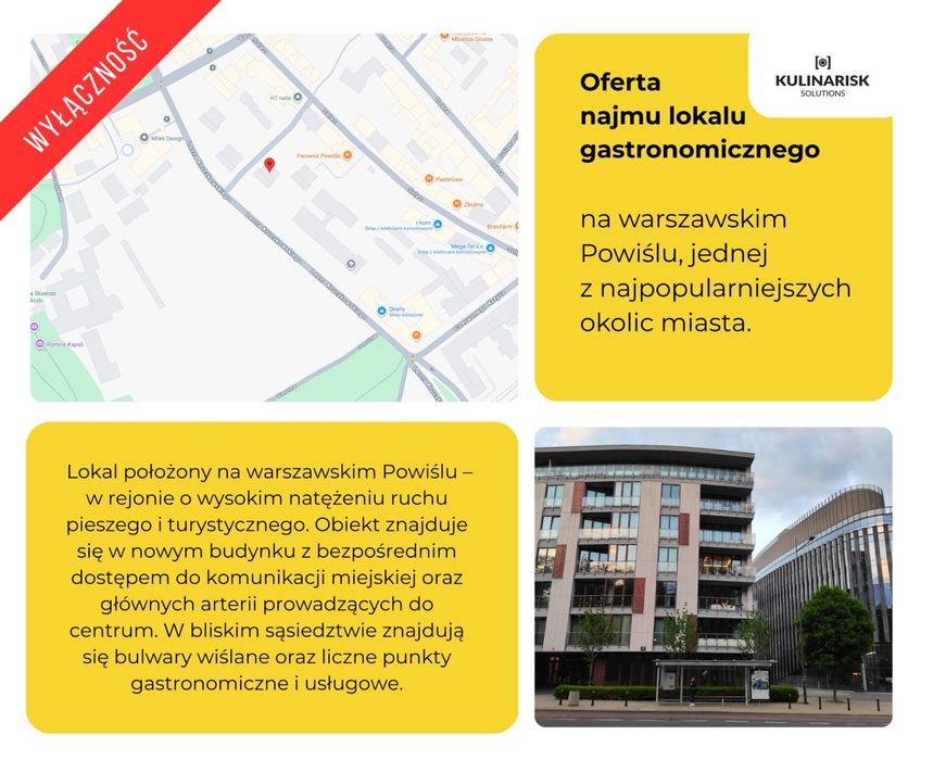 Wspaniały lokal na Warszawskim Powiślu - Perełka !!! 170 m/2 + ogród