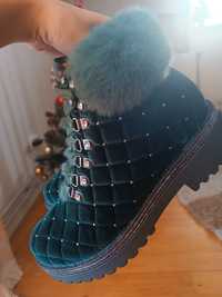 Ботинки Le Silla 39р зимові чобітки з натуральної шкіри зимові черевич