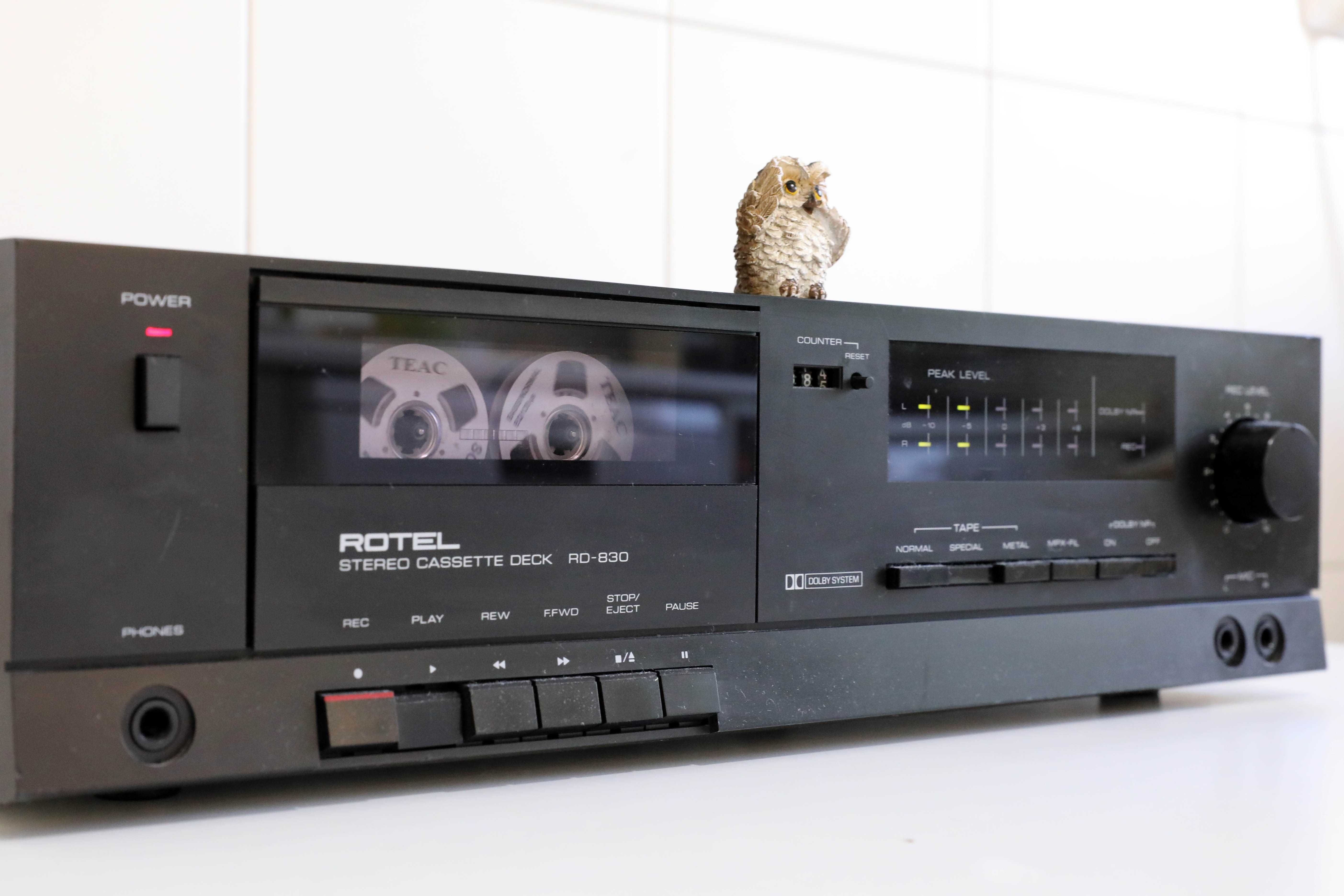 Rotel RD-830 Tape Deck Cassetes