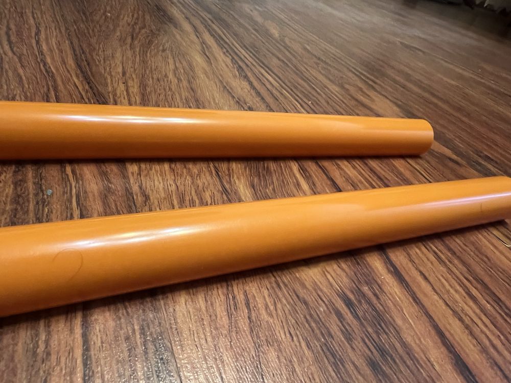 Накладки на трубы радиатора ораньжевые и желтые bmw f30