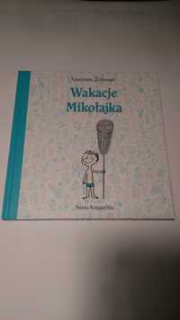 Książka dla dzieci ,,Wakacje Mikołajka" - Goscinny Sempé + Biografie