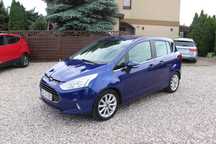 Ford B-MAX 1.0 101km Led Klimatronik Parktroniki 1-Reka Bezwypadek Bardzo Zadbany