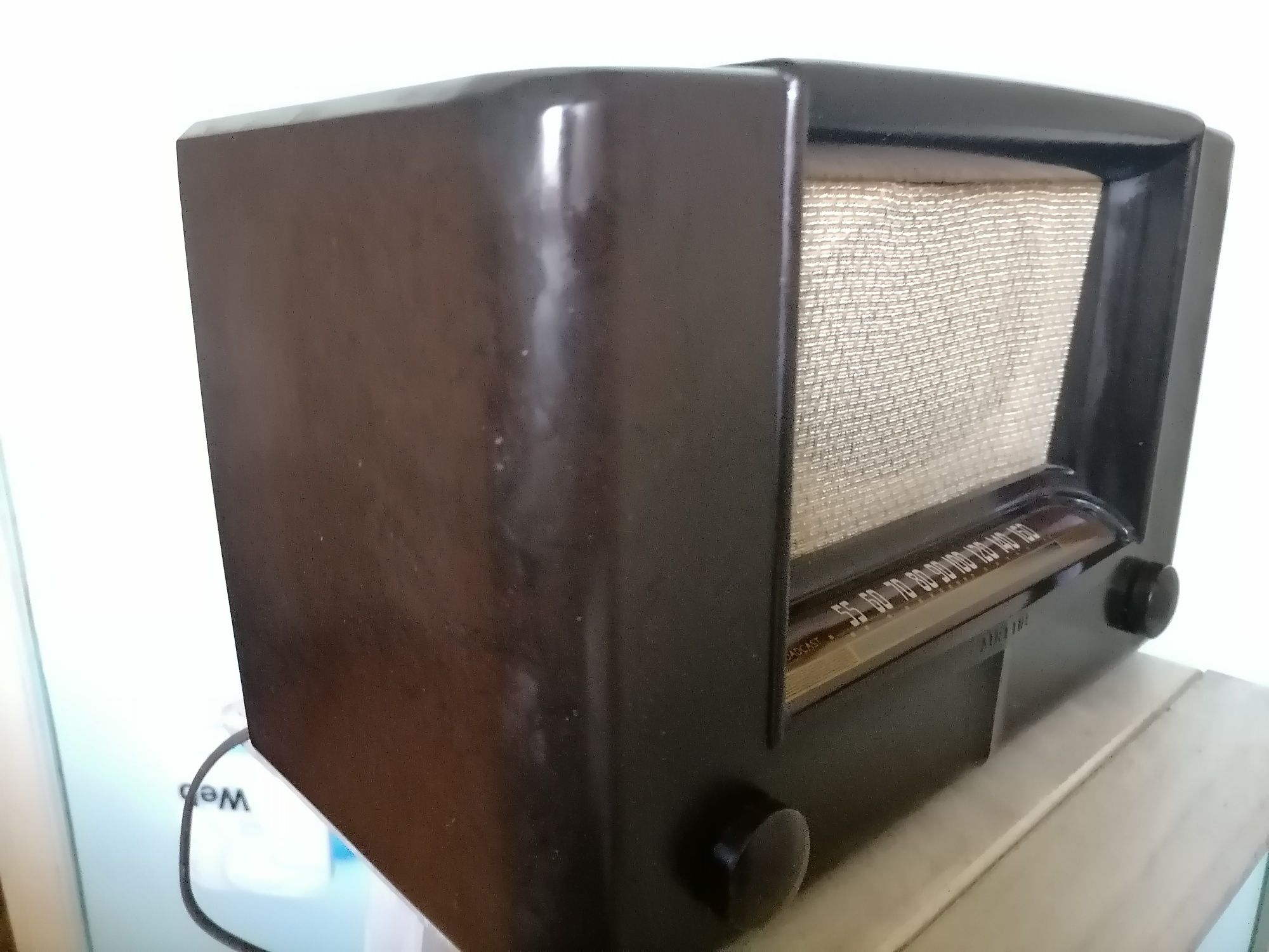 Kolekcjonerskie radio lampowe z lat 40tych US