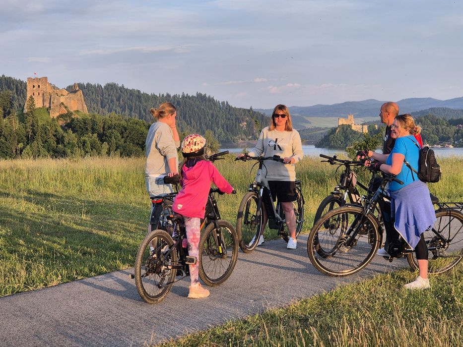 Domek z balią z areomasażem z widokiem na j. Czorsztyńskie